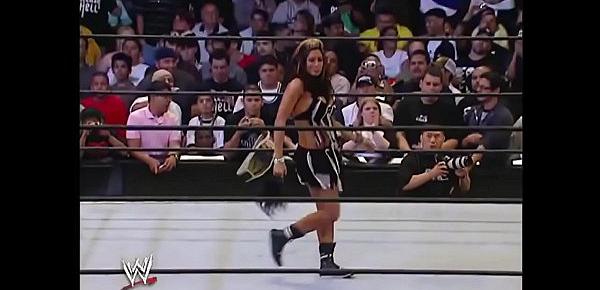  Melina vs Michelle McCool. SmackDown 2005.